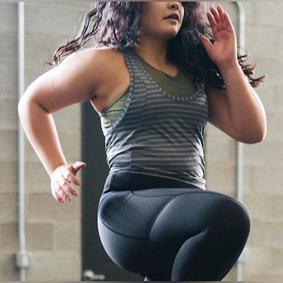 Zyia Gray Nimbus Split Back Tank (Sz Lg) - Picture 13 of 16